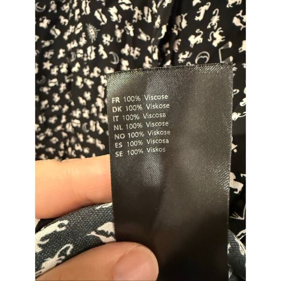 Samsoe Samsoe Dress Stella Shirt Dress Dark Sky Zodiac Horoscope size S - Picture 5 of 11